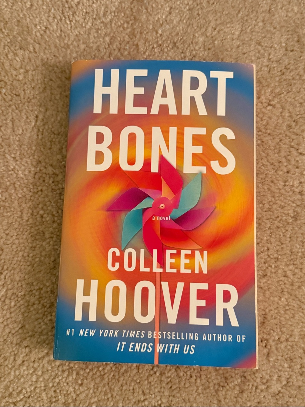 Heart Bones Paperback by Colleen Hoover